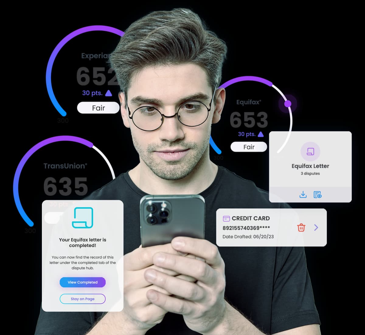 Credit Score Dashboard
